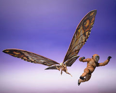 Godzilla x Kong: The New Empire S.H. Monster Arts Action Figures 2-Pack Suko & Mothra 4573102668677