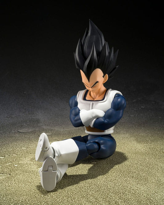 Dragon Ball S.H. Figuarts Action Figure Vegeta Old Battle Clothes 14 cm 4573102668950