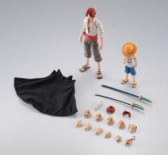 One Piece S.H.Figuarts Action Figure 2-Pack Shanks & Monkey D. Luffy Childhood Ver. 4573102673053