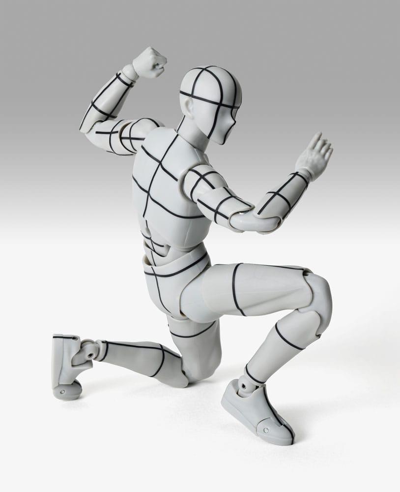 S.H.Figuarts Action Figure Body-Kun Sports Edition Wire Frame (Gray Color Ver.) 15 cm 4573102673077