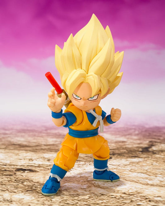 Dragon Ball S.H.Figuarts Action Figure Super Saiyan Son Goku (mini) Daima 8 cm 4573102673435