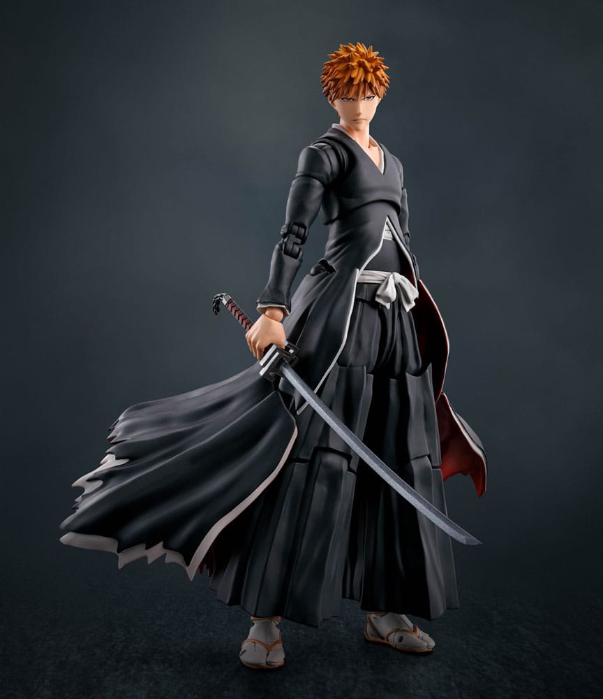 Bleach S.H. Figuarts Action Figure Ichigo Kurosaki Getsugatensho 16 cm 4573102673701