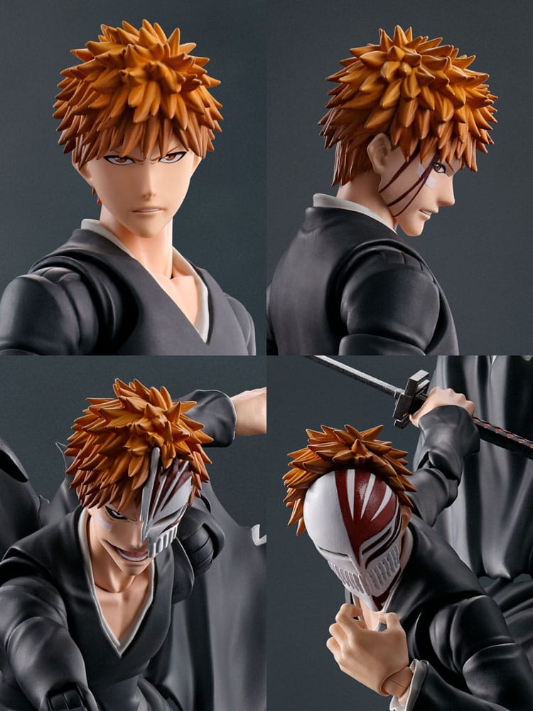 Bleach S.H. Figuarts Action Figure Ichigo Kurosaki Getsugatensho 16 cm 4573102673701