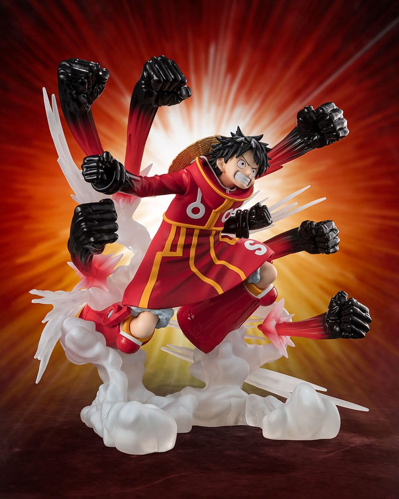 One Piece Figuarts ZERO Extra Battle PVC Statue Monkey D. Luffy -Gum Gum Hawk Gatling- 19 cm 4573102675040