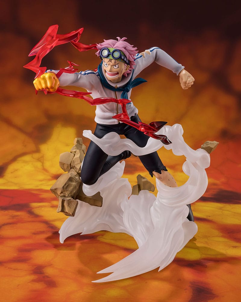 One Piece Figuarts ZERO Extra Battle PVC Statue Koby Honesty Impact 19 cm 4573102675057