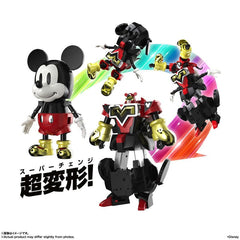 Disney Soul of Chogokin Diecast Action Figure Super Change Mickey Mouse by Kunio Okawara 13 cm 4573102675132