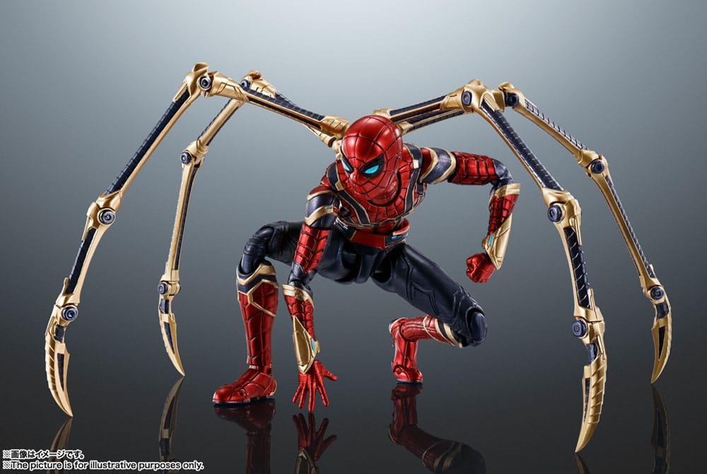 Spider-Man: No Way Home S.H. Figuarts Action Figure Iron Spider-Man 15 cm 4573102675781