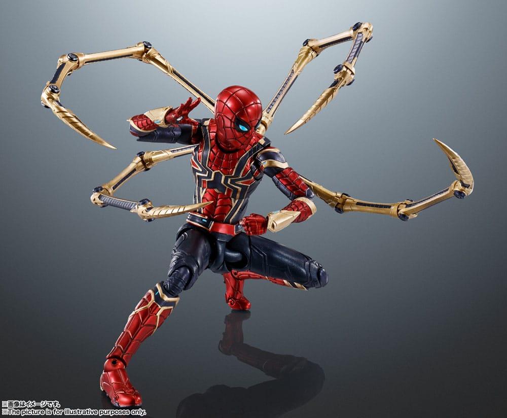 Spider-Man: No Way Home S.H. Figuarts Action Figure Iron Spider-Man 15 cm 4573102675781