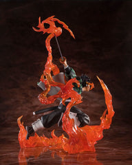 Demon Slayer: Kimetsu no Yaiba FiguartsZERO PVC Statue Kamado Tanjiro (Kyojuro Rengoku's Sword Guard Ver.) 19 cm 4573102676016