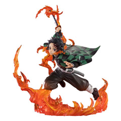 Demon Slayer: Kimetsu no Yaiba FiguartsZERO PVC Statue Kamado Tanjiro (Kyojuro Rengoku's Sword Guard Ver.) 19 cm 4573102676016