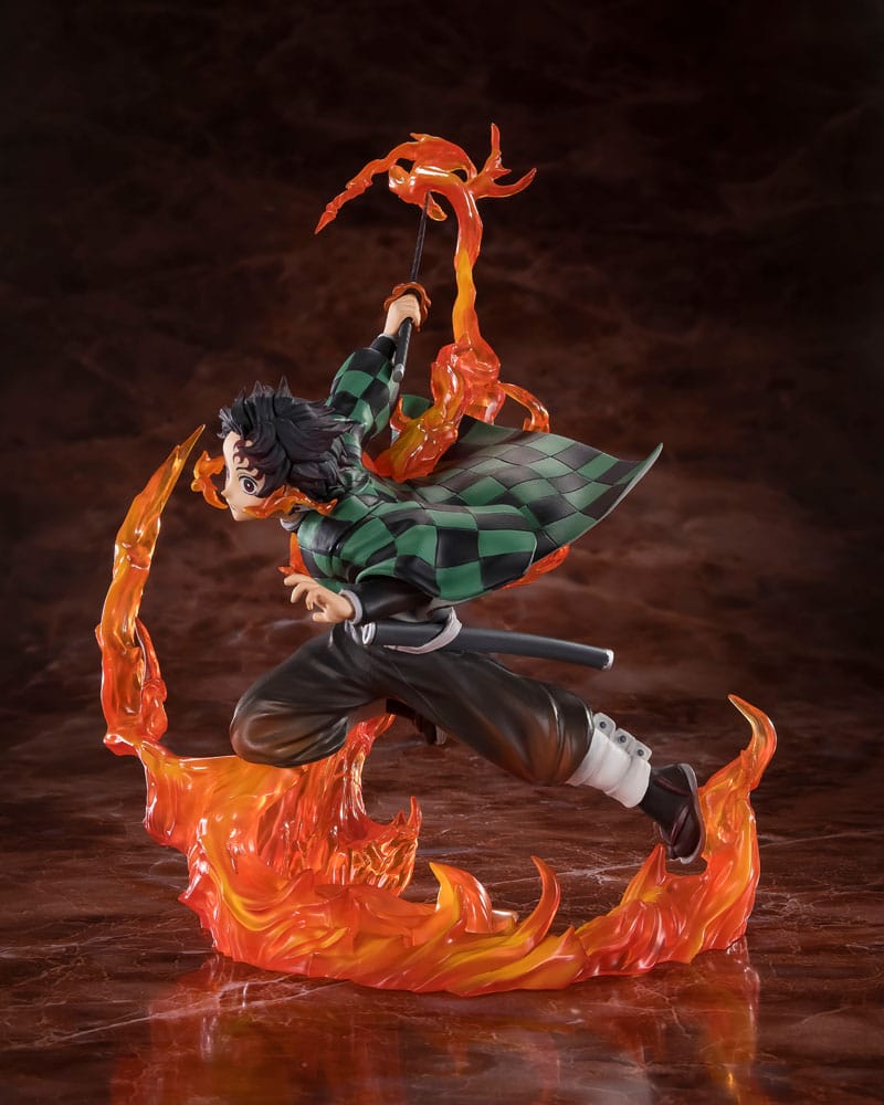 Demon Slayer: Kimetsu no Yaiba FiguartsZERO PVC Statue Kamado Tanjiro (Kyojuro Rengoku's Sword Guard Ver.) 19 cm 4573102676016