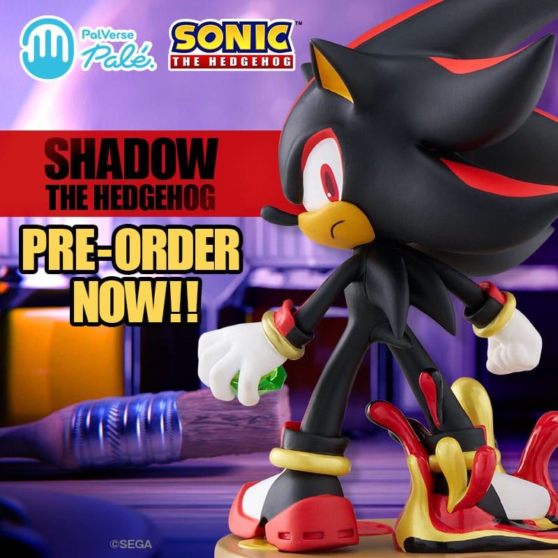 Sonic - The Hedgehog PalVerse PVC Statue Shadow 10 cm 4570194386229