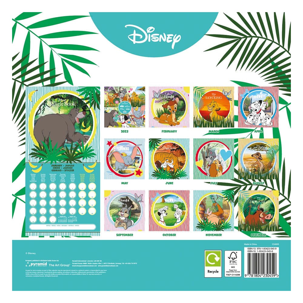 Disney Calendar 2024 Disney Classics 9781804230459