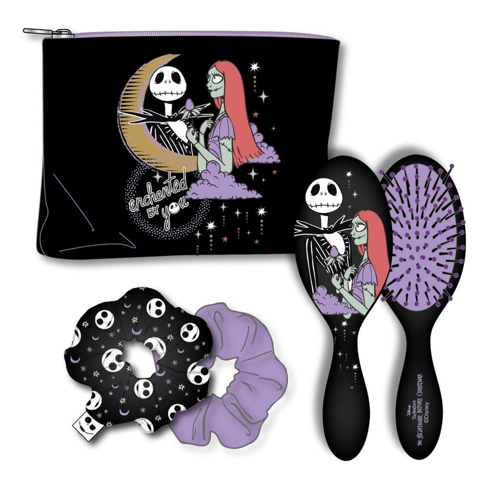 Nightmare before Christmas Make Up Bag 3 pack Jack & Sally 8445484385977