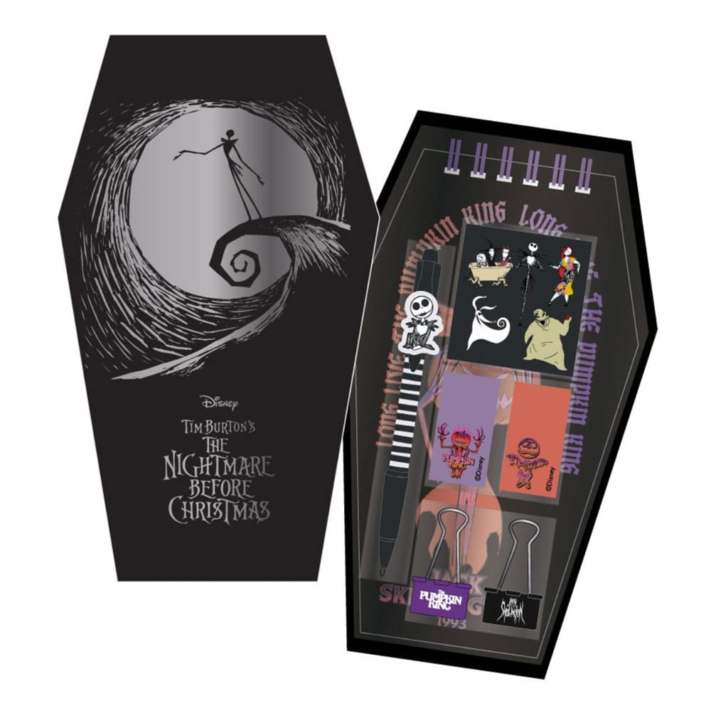 Nightmare Before Christmas Stationery - Set 7 pieces 8445484340624