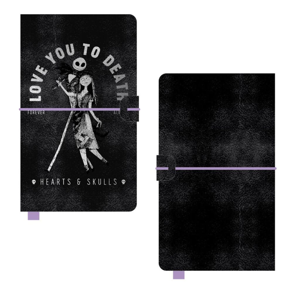 Nightmare before Christmas Premium Notebook A5 Sally & Jack 8445484395778