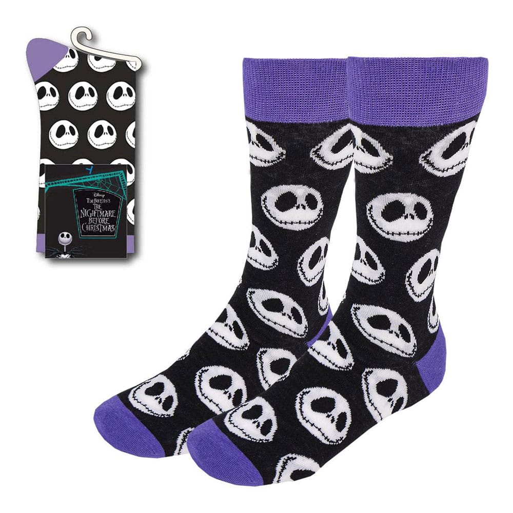 Nightmare before Christmas Socks Jack´s Face Purple 38-45 8445484435993