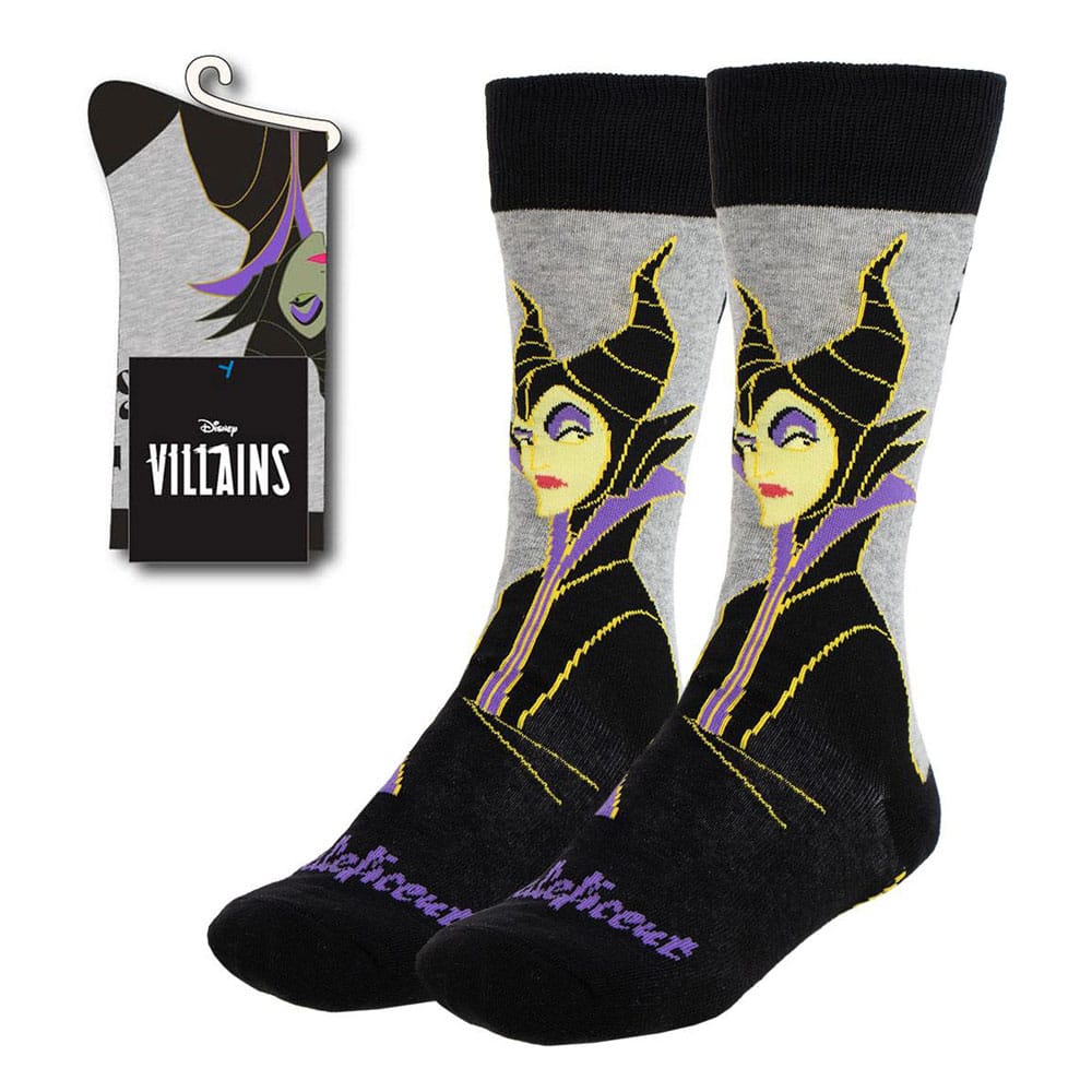 Disney Villains Socks Maleficent 36-43 8445484436044