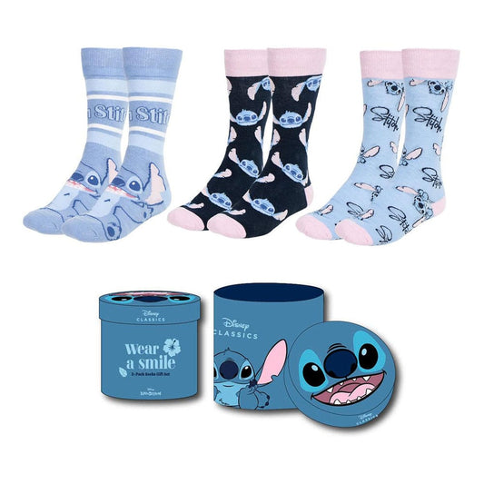 Lilo & Stitch Socks 3-Pack 36-43 8445484436617