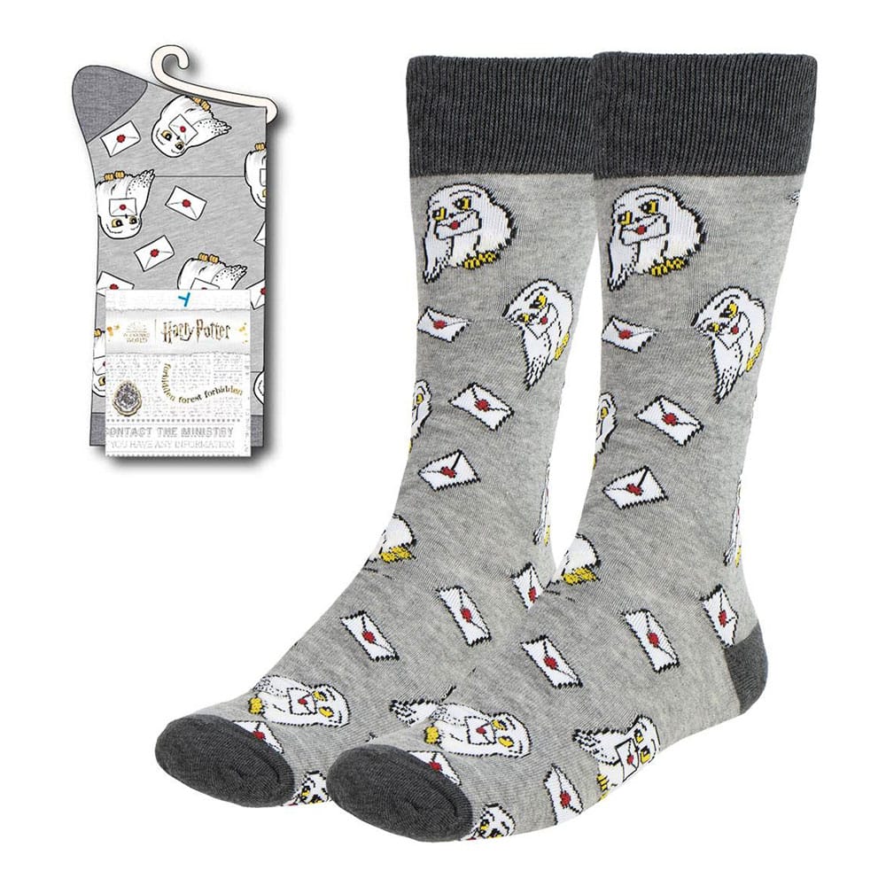 Harry Potter Socks Hedwig with Letter 38-45 8445484447170