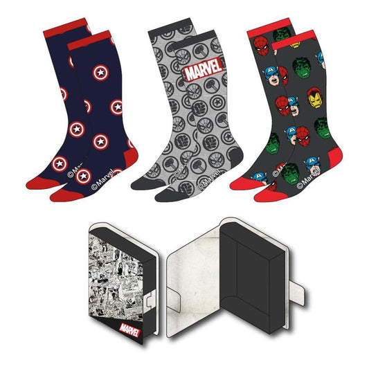 Marvel Socks 3-Pack 38-45 8445484456790