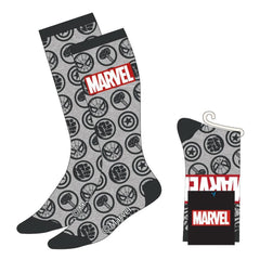 Marvel Socks Avengers Faces Grey 38-45 8445484456813