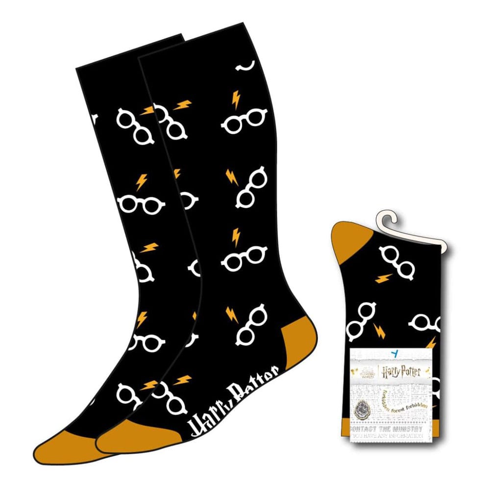 Harry Potter Socks Glasses & Lightning 38-45 8445484458459