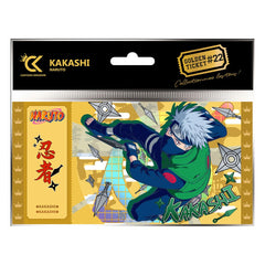 Naruto Shippuden Golden Ticket #22 Kakashi Case (10) 3760375864160