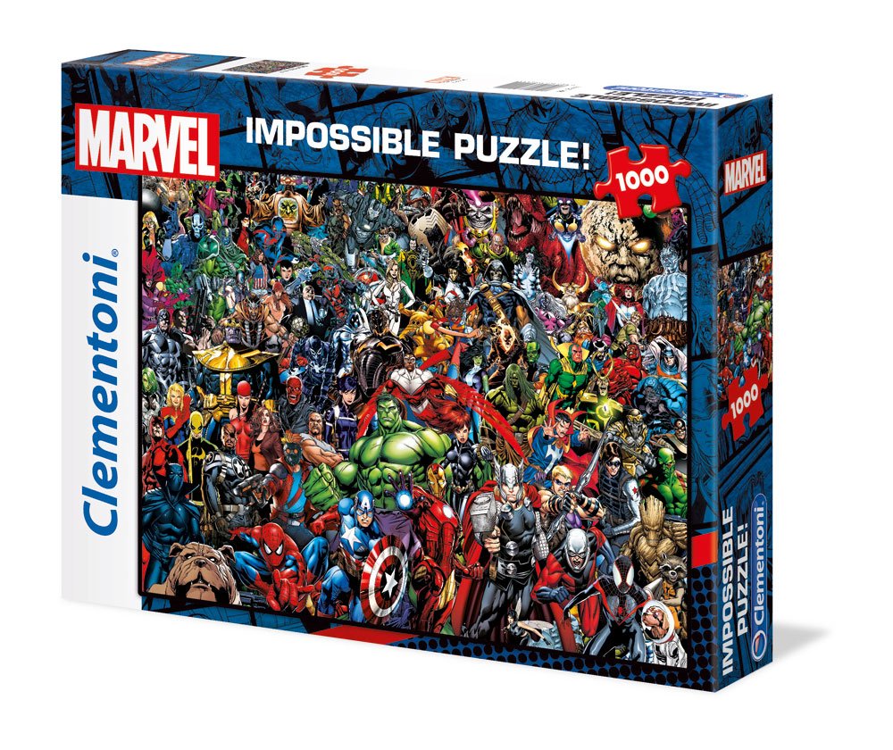 Marvel 80th Anniversary Impossible Puzzle Characters 8005125394111