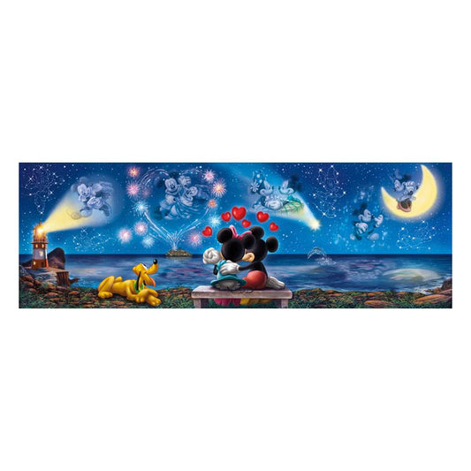 Disney Panorama Jigsaw Puzzle Mickey & Minnie (1000 pieces) 8005125394494