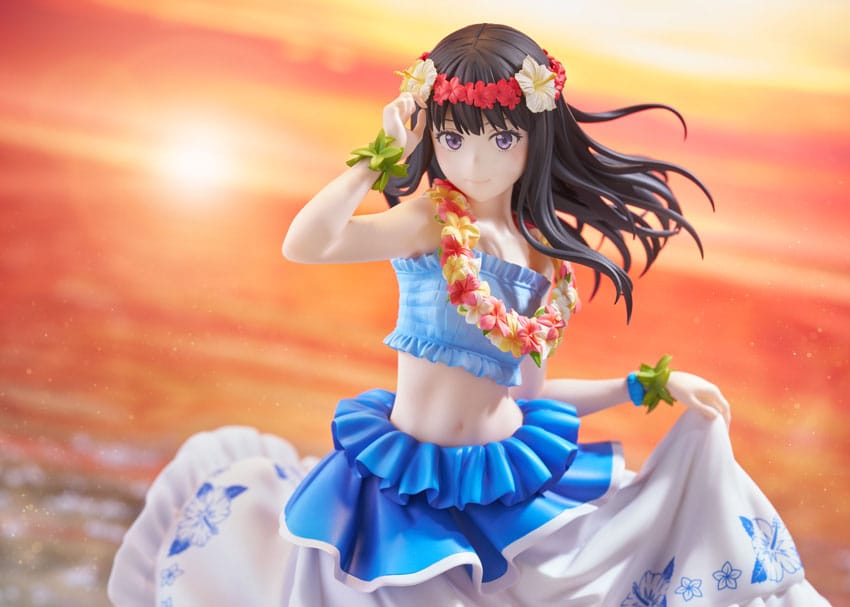 Lycoris Recoil PVC Statue 1/7 Takina Inoue Hawaii Ver. 24 cm 4571452943444