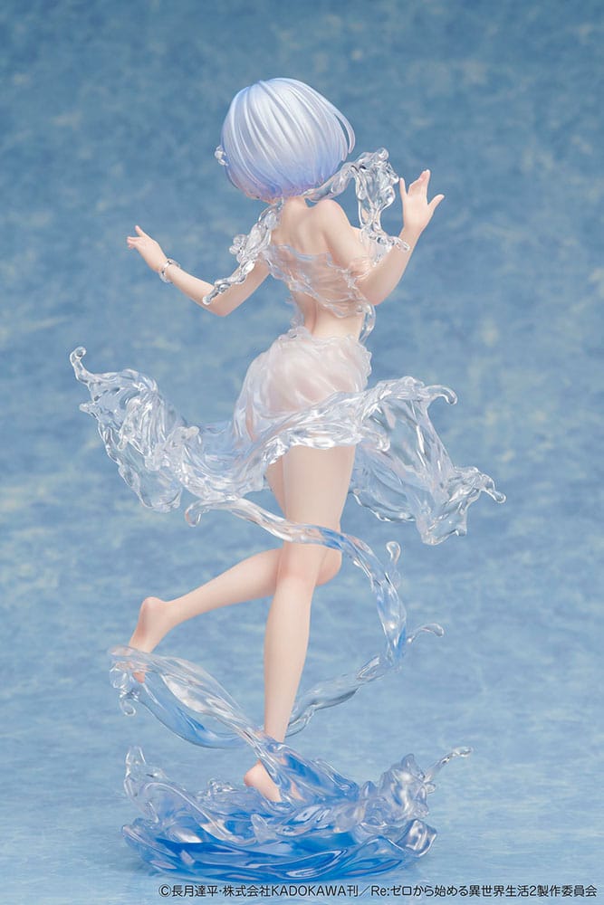 Re:Zero Starting Life in Another World PVC Statue 1/7 Rem Aqua Dress 23 cm 4595643112075