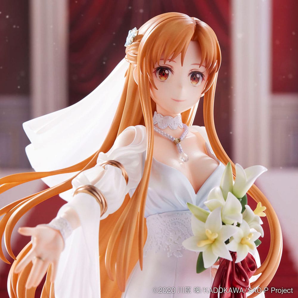 Sword Art Online PVC Statue 1/7 Asuna Wedding Ver. 25 cm 4595643112198