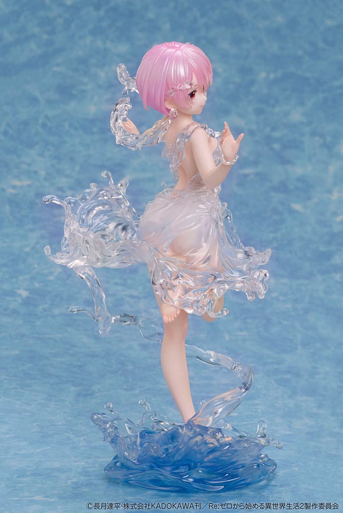 Re:Zero Starting Life in Another World PVC Statue 1/7 Ram Aqua Dress 23 cm 4595643112334