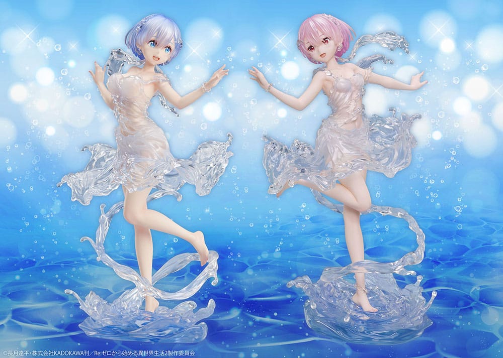 Re:Zero Starting Life in Another World PVC Statue 1/7 Ram Aqua Dress 23 cm 4595643112334