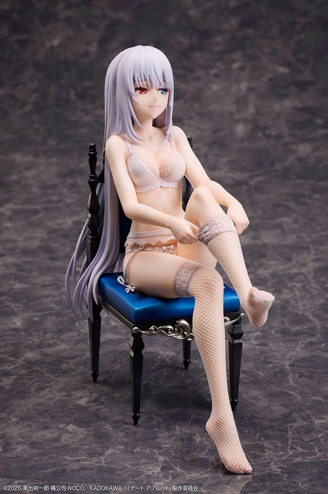 Date A Bullet PVC Statues 1/7 Kurumi Tokisaki & White Queen 17 cm 4595643112389