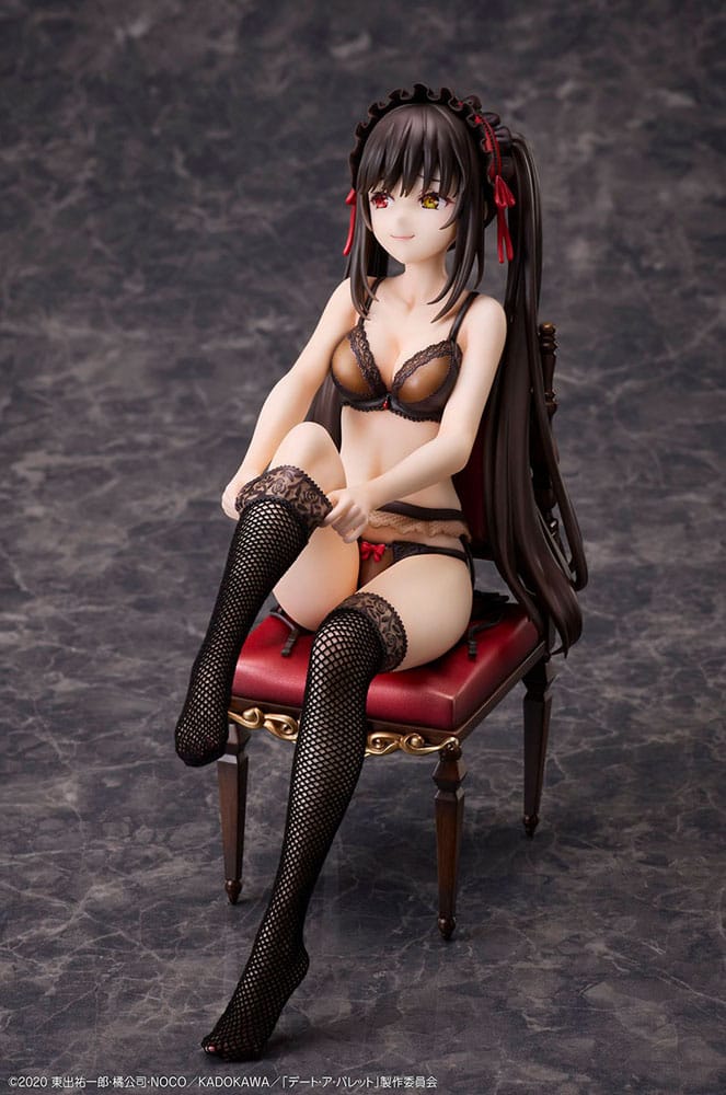 Date A Bullet PVC Statues 1/7 Kurumi Tokisaki & White Queen 17 cm 4595643112389