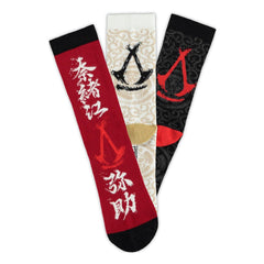 Assassin´s Creed Shadows Socks 3-Pack Crew 35-38 8718526215120