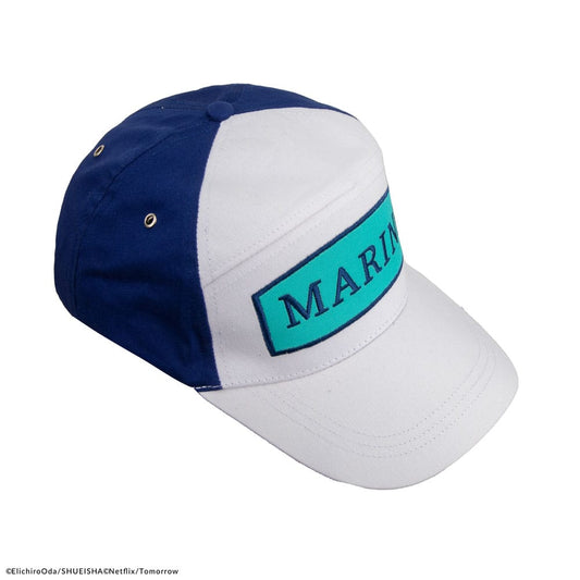 One Piece Curved Bill Cap Marine 4895205618619