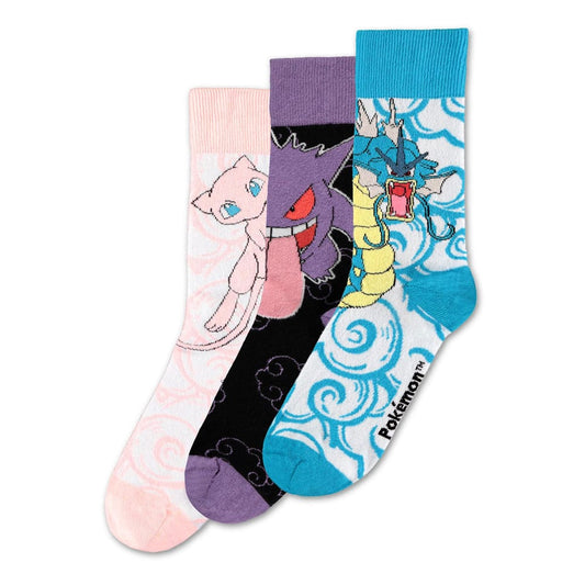 Pokémon Socks 3-Pack Crew 39-42 8718526216844