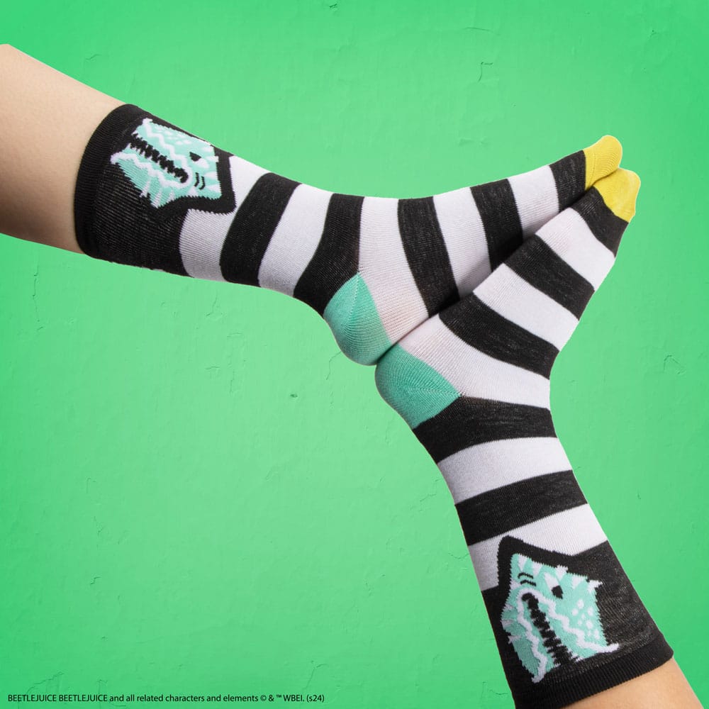 Beetlejuice Socks 3-Pack 4895205619289