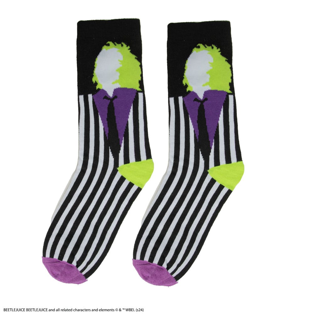 Beetlejuice Socks 3-Pack 4895205619289