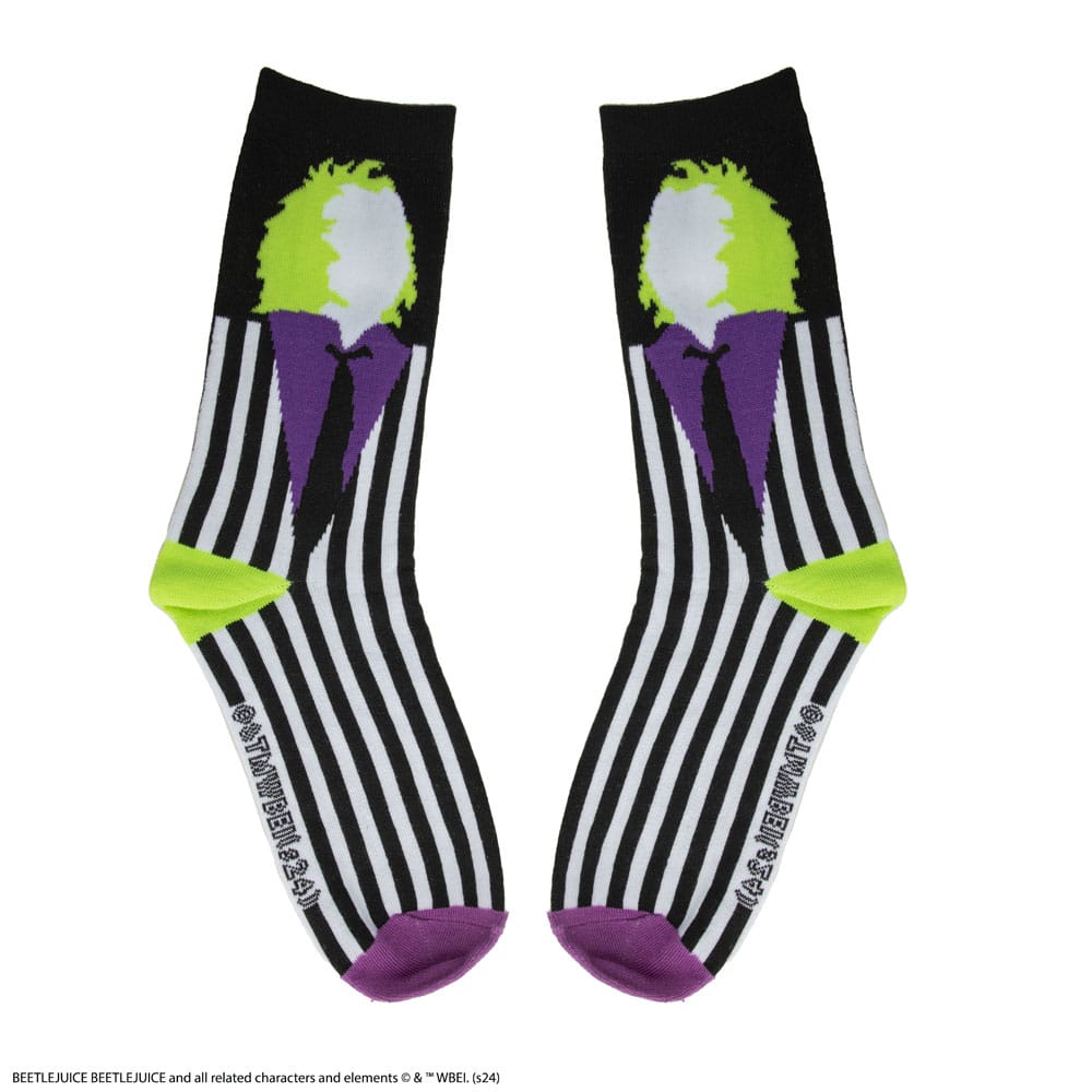 Beetlejuice Socks 3-Pack 4895205619289