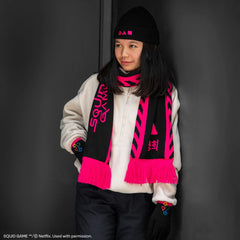 Squid Game Scarf, Beanie, Gloves Set Squid Game 4895205619630