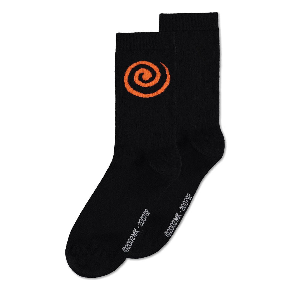 Naruto Shippuden Socks 3-Pack Sasuke Symbol 39-42 8718526155860