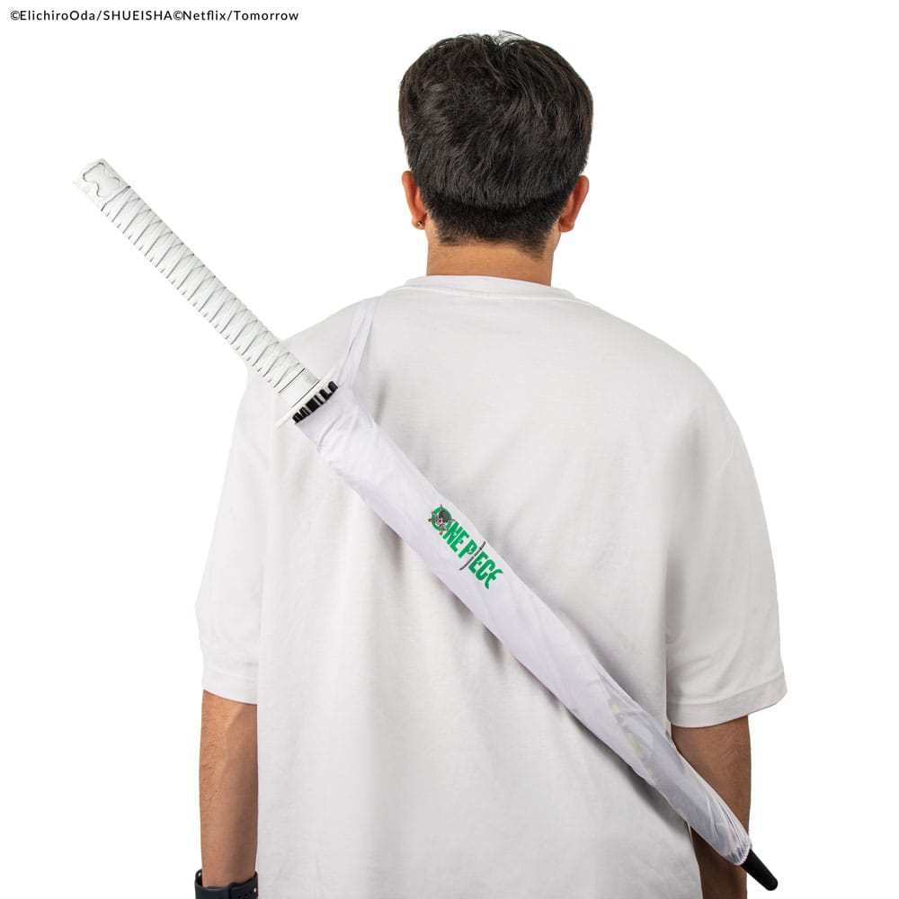 One Piece Umbrella Zoro White Sword 4895205618381