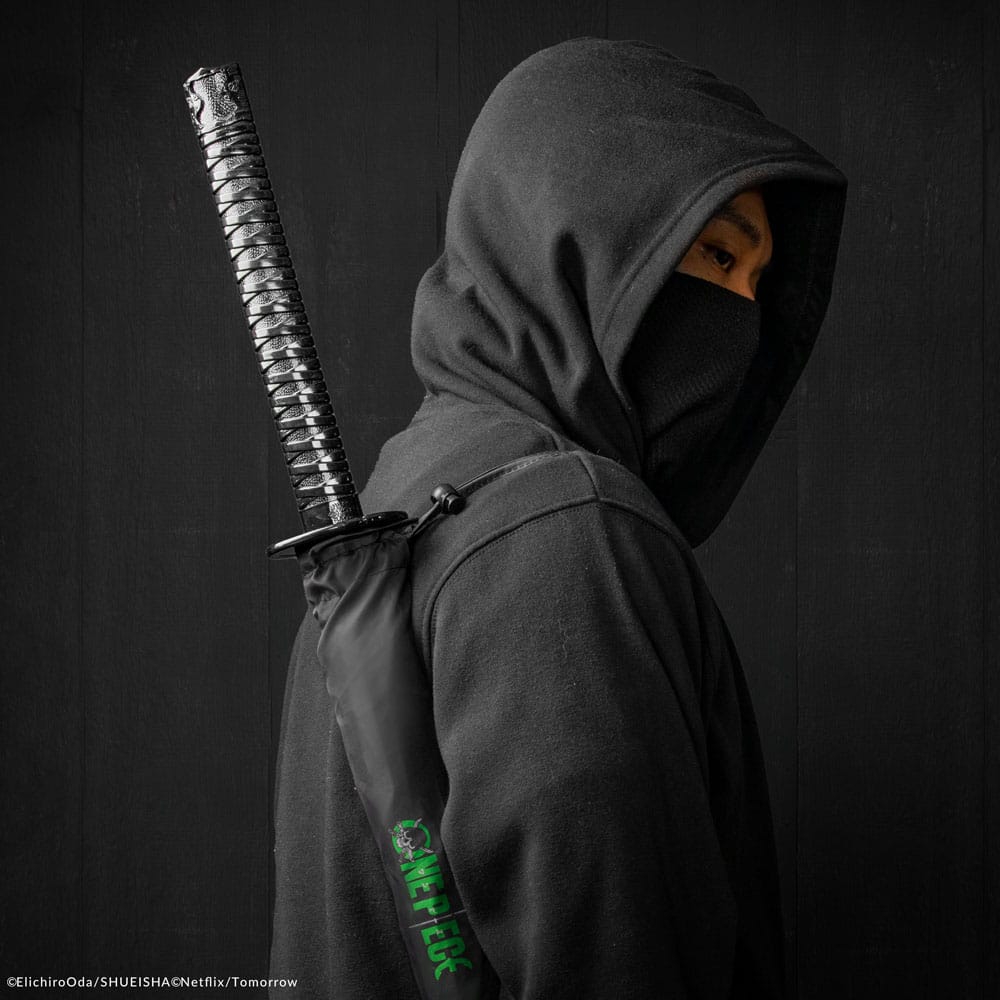 One Piece Umbrella Zoro Black Sword 4895205618398