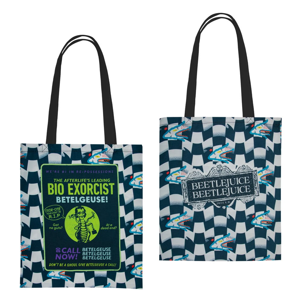 Beetlejuice Tote Bag Call Beetlejuice 4895205619265