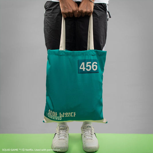 Squid Game Tote Bag Player 456 4895205619760