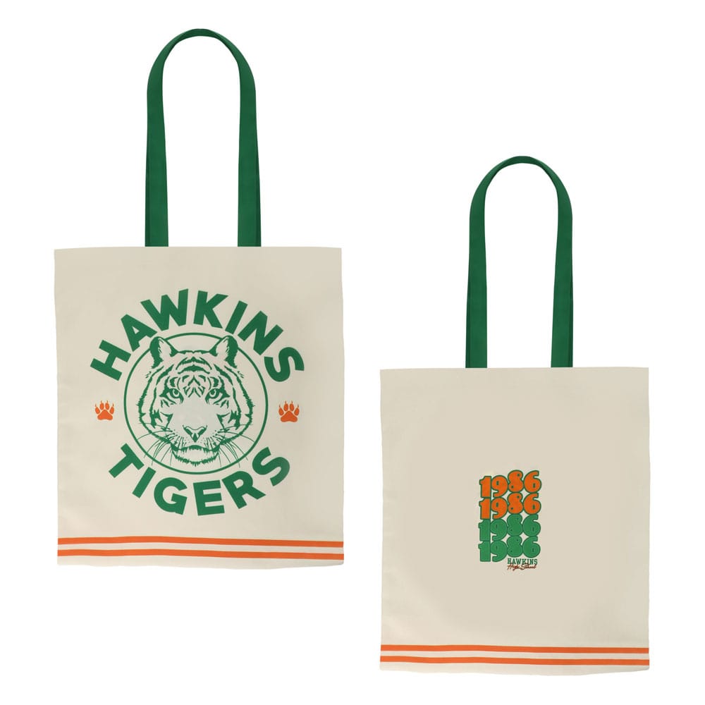 Stranger Things Tote Bag Hawkins Tigers 4895205617919